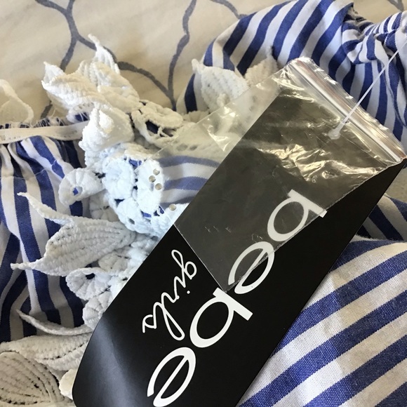 ♥️3x$20 - Bebe Girls Off-Shoulder Top - Picture 8 of 8